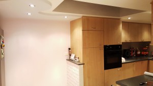 Decoratief plafond keuken