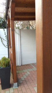 Tuin veranda